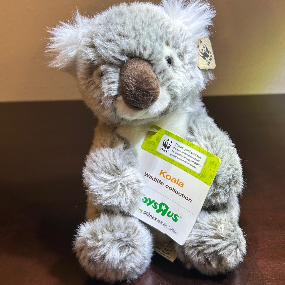 1986 Vintage WWF Koala Wildlife Collection/ A ToysRUs exclusive Plush